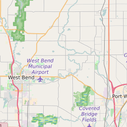 west bend wi zip code map Zip Code 53095 Profile Map And Demographics Updated August 2020 west bend wi zip code map