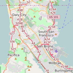 san bruno zip code map San Bruno California Zip Code Map Updated August 2020 san bruno zip code map
