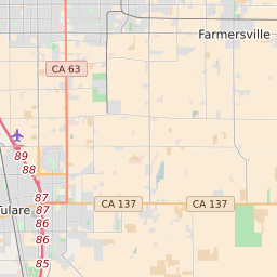 visalia ca zip code map Visalia California Zip Code Map Updated August 2020 visalia ca zip code map