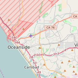 oceanside ca zip code map Oceanside California Zip Code Map Updated August 2020 oceanside ca zip code map