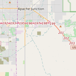 apache junction zip code map Apache Junction Arizona Zip Code Map Updated August 2020 apache junction zip code map