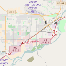 billings montana zip code map Billings Montana Zip Code Map Updated August 2020 billings montana zip code map