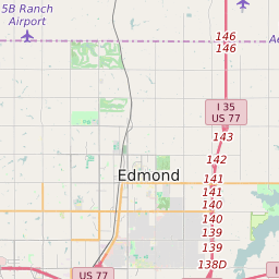 edmond ok zip code map Edmond Oklahoma Zip Code Map Updated August 2020 edmond ok zip code map