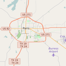 paris texas zip code map Paris Texas Zip Code Map Updated August 2020 paris texas zip code map