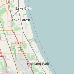 Lake Forest Illinois Zip Code Map Updated August 2020