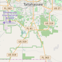 Tallahassee Zip Code Map | Metro Map