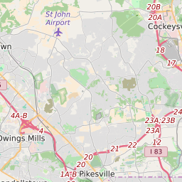 owings mills zip code map Zip Code 21117 Profile Map And Demographics Updated August 2020 owings mills zip code map