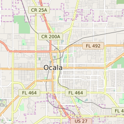Ocala Zip Code Map | Campus Map
