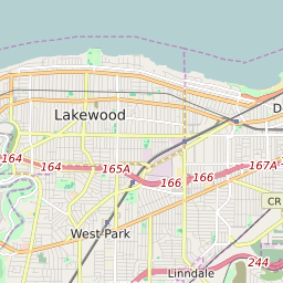 lakewood ohio zip code map Zip Code 44107 Profile Map And Demographics Updated August 2020 lakewood ohio zip code map