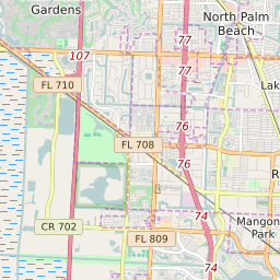 Palm Beach Gardens High School Attendance Zone Map And Profile