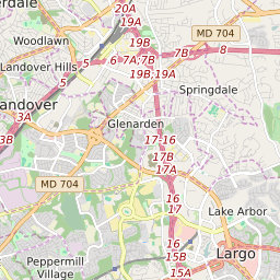 lanham md zip code map Zip Code 20706 Profile Map And Demographics Updated August 2020 lanham md zip code map