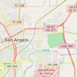 san angelo zip code map Zip Code 76908 Profile Map And Demographics Updated August 2020 san angelo zip code map